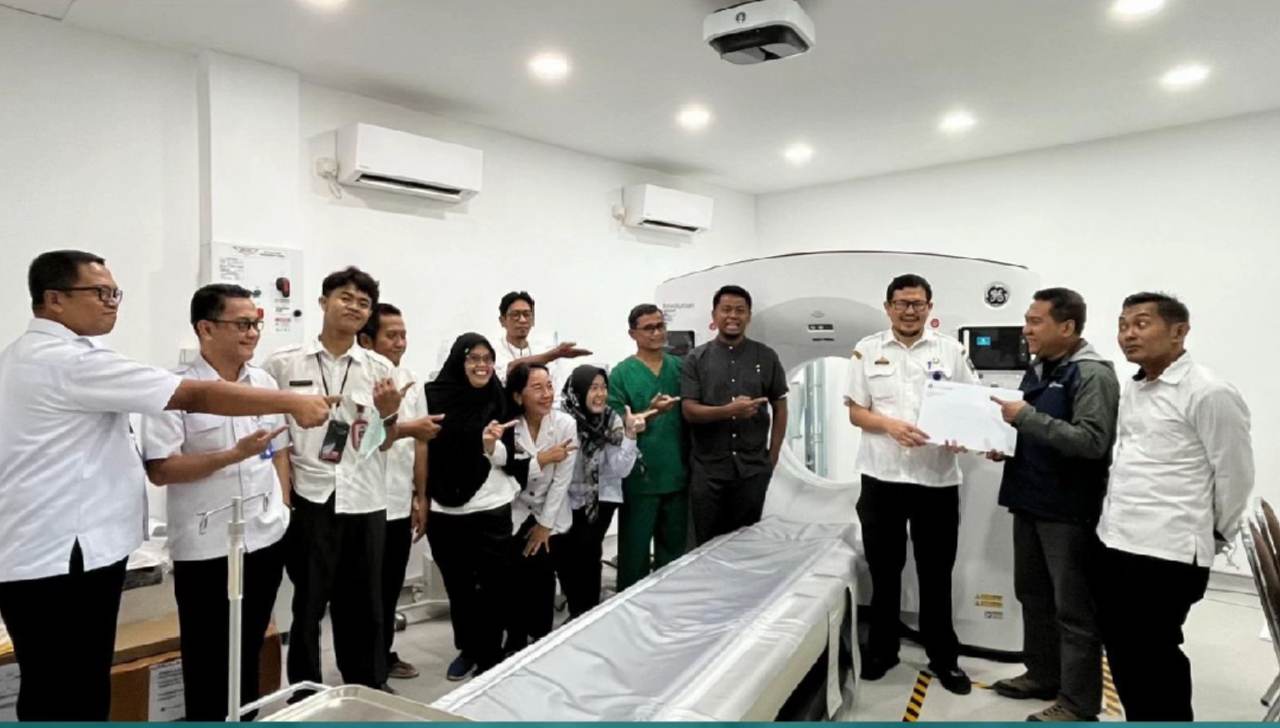 Optimalkan Pelayanan, RSUD Bob Bazar Kalianda Terima CT Scan 64 Slice Dalam Program SHIREN