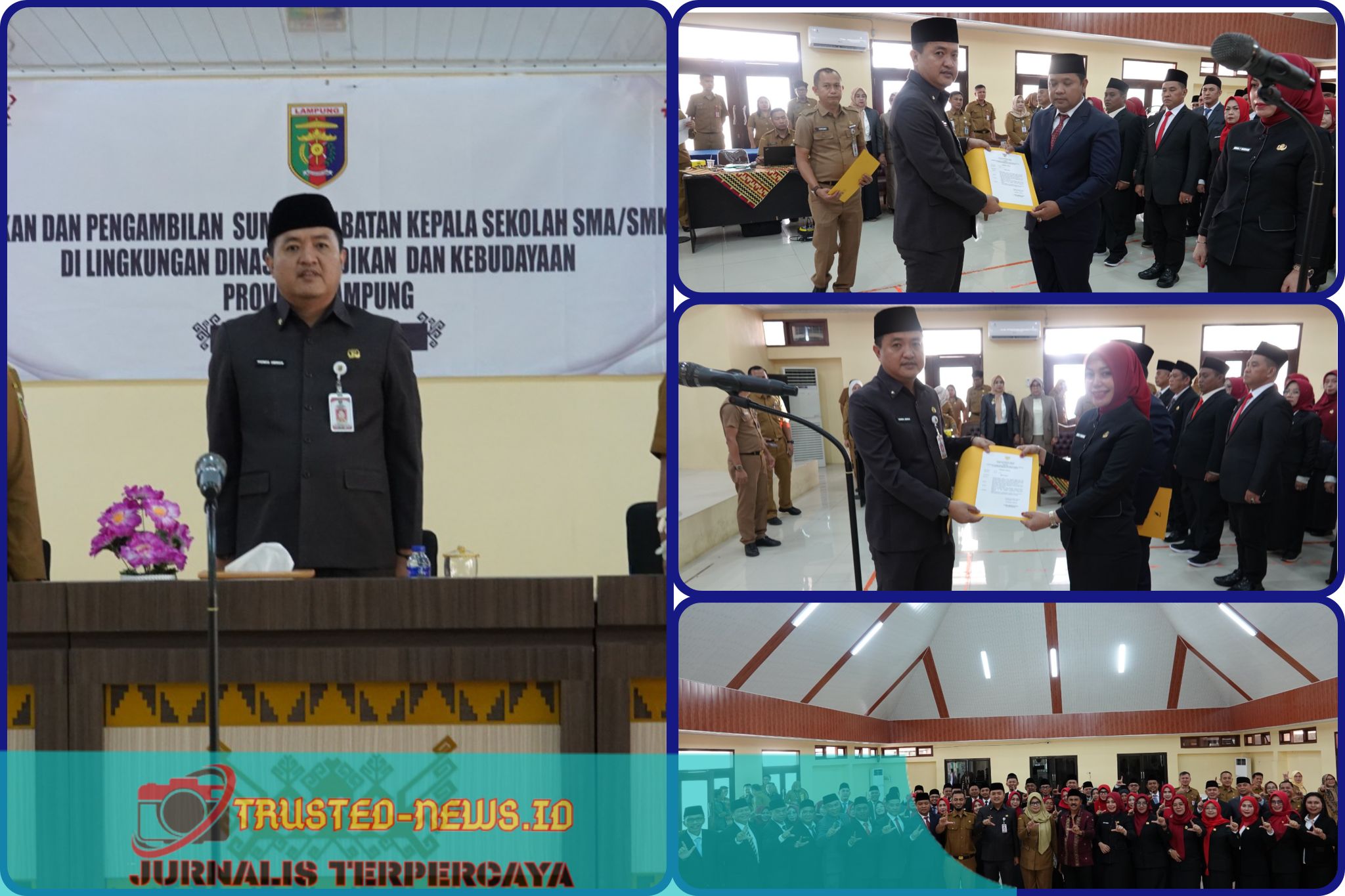 Thomas Americo : Pelantikan Kepala SMAN/SMKN/SLB Diharapkan Kwalitas Pendidikan Diseluruh Wilayah Lampung Semakin Merata