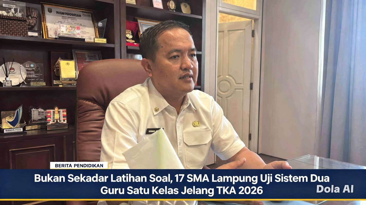 Bukan Sekadar Latihan Soal, 17 SMA Lampung Uji Sistem Dua Guru Satu Kelas Jelang TKA 2026